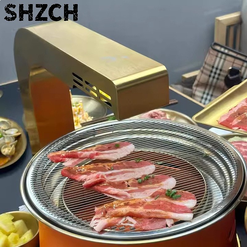 Commercial Kitchen Vent Cleaning - Opwaartse lucht BBQ afzuigkap elleboogconnector buis