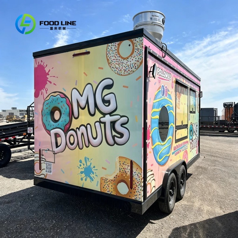 Commercial Kitchen Layout - Mobiele foodtruck op maat met keukeninrichting