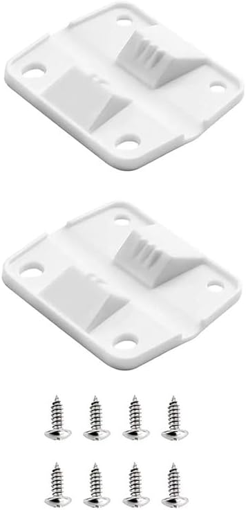 Commercial Chest Freezer - 2 Stuks Witte Plastic Koeler Scharnieren