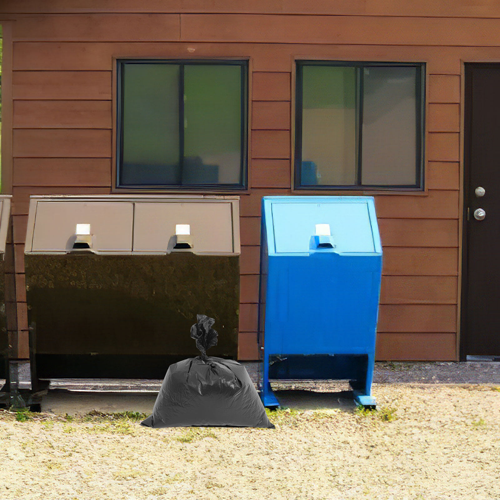 Commercial Kitchen Garbage Disposal - 50 stuks verdikte vuilniszakken, heavy duty,