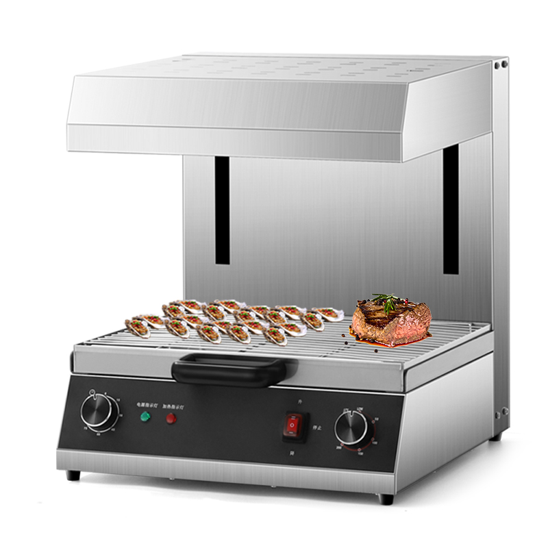 Commercial Kitchen Broiler - Commerciële elektrische hefvleeskuikens, zalgrill vismachine, roestvrij