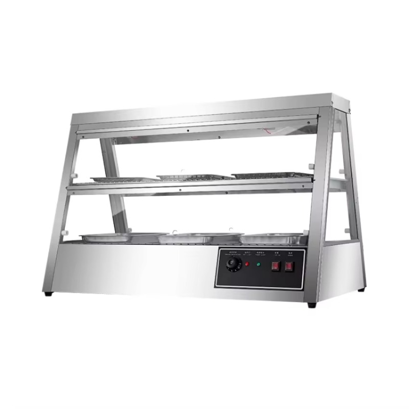 Commercial Kitchen Accessories - Commerciële geïsoleerde roestvrijstalen verwarmingskast met elektrische