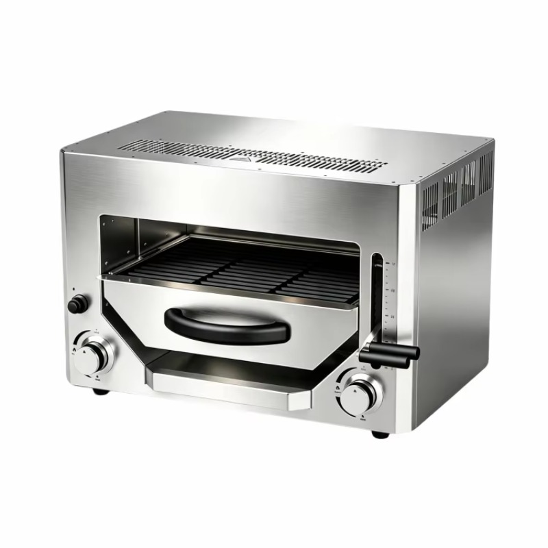 Commercial Kitchen Broiler - Commerciële gasbraadoven voor steakhouse-keukens, gesloten oven