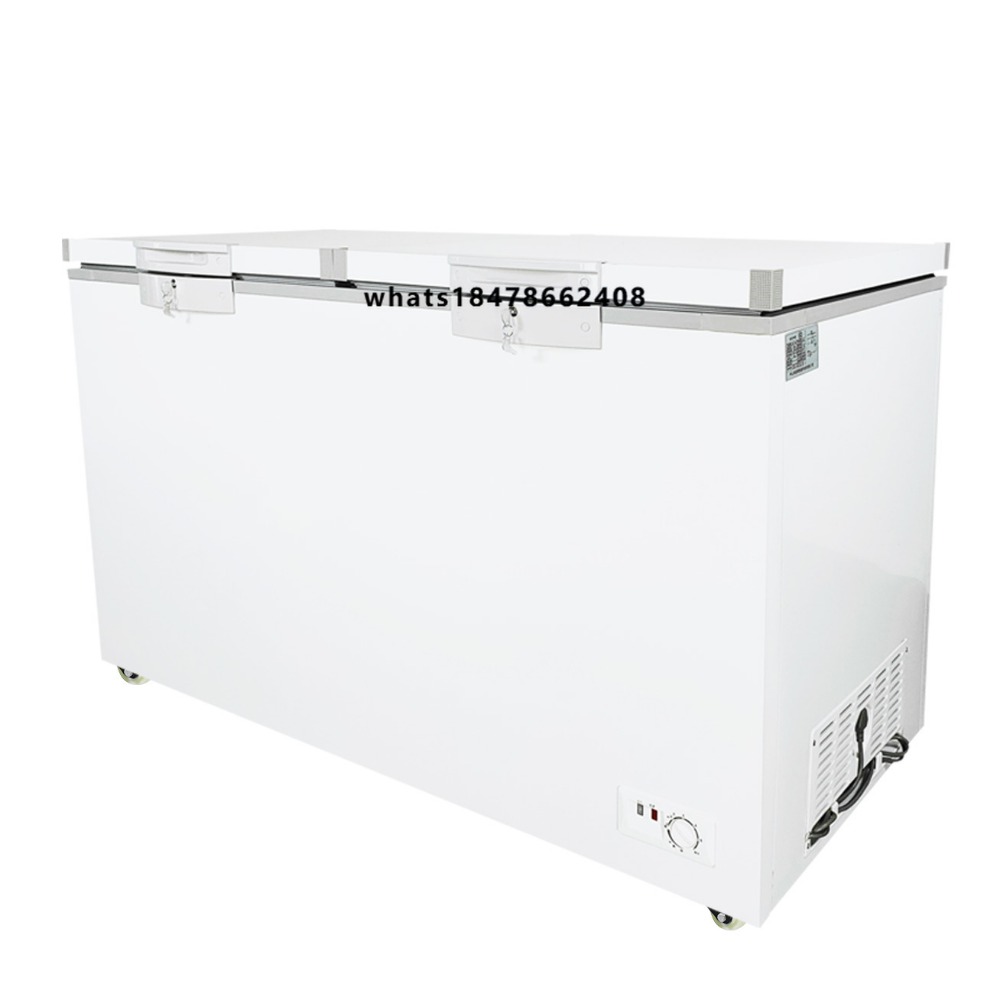 Commercial Chest Freezer - Dubbele Deuren Horizontale Vriezer Koelkast Commerciële