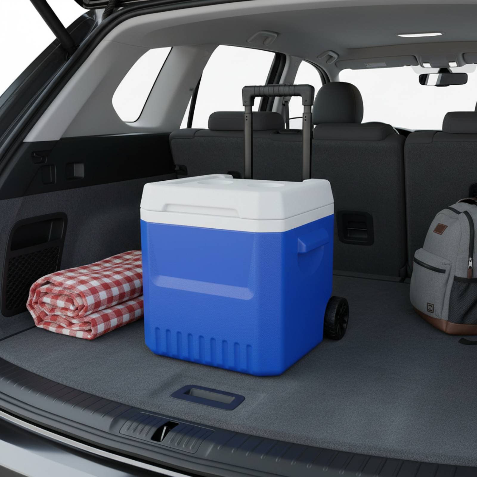 Commercial Chest Freezer - Verrijdbare koelbox met PU-schuim isolatie, geïsoleerde