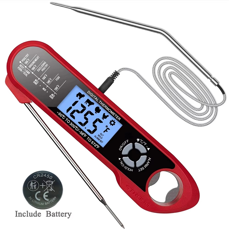 Commercial Kitchen Equipment List - Vleesthermometer Digitale keukenthermometer met dubbele sonde