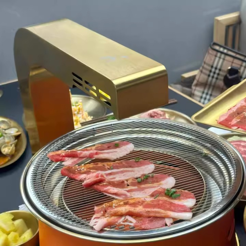 Commercial Kitchen Vent Cleaning - Opwaartse BBQ-ontluchtingskap Elleboogconnectorpijp 304 Anti-corrosie roestvrij