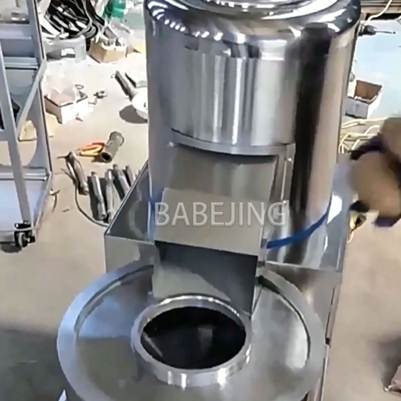 Commercial Kitchen Cleaning - Elektrische aardappelreinigings- en snijmachine, industriële machines