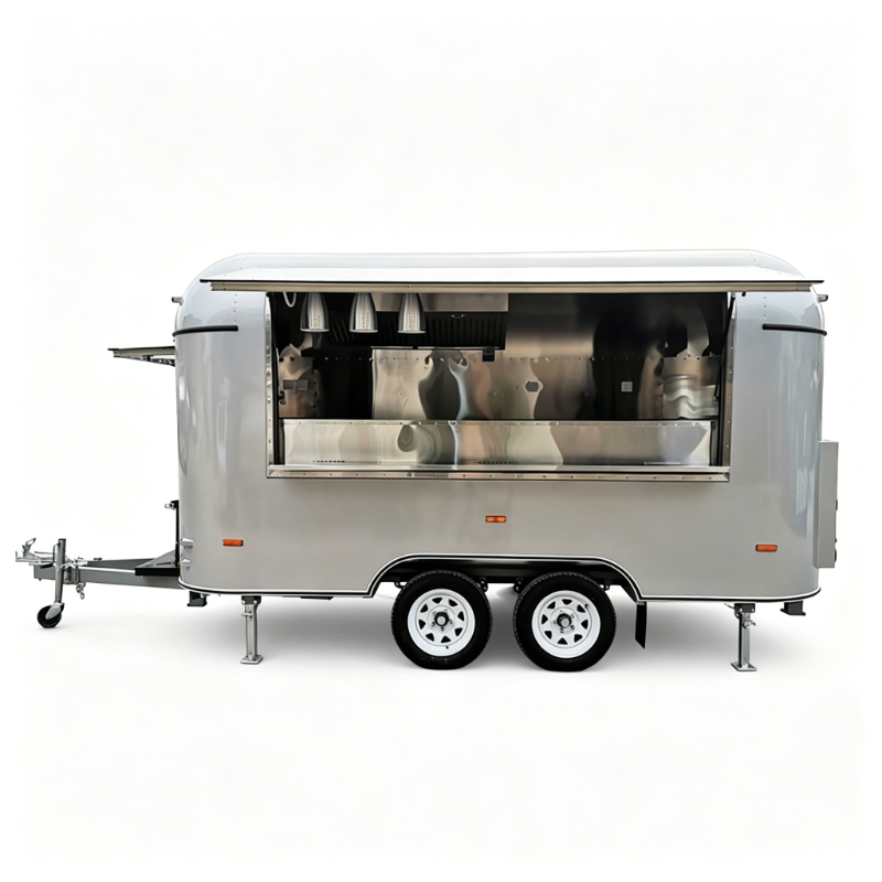Roestvrijstalen voedseltrailer - Commercial Kitchen Layout recensie en prijs