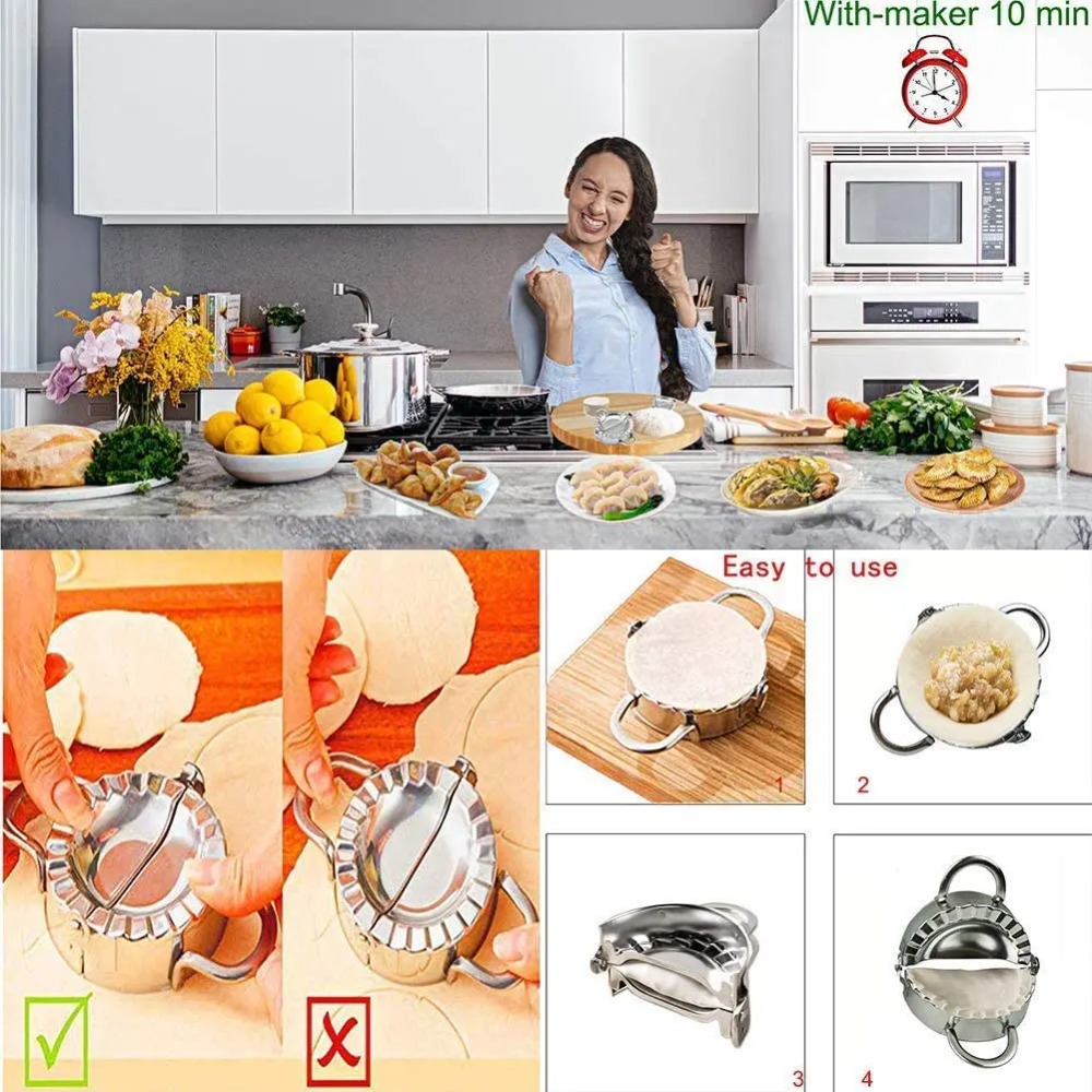 Roestvrijstalen Dumpling Maker - Commercial Kitchen Accessories recensie en prijs