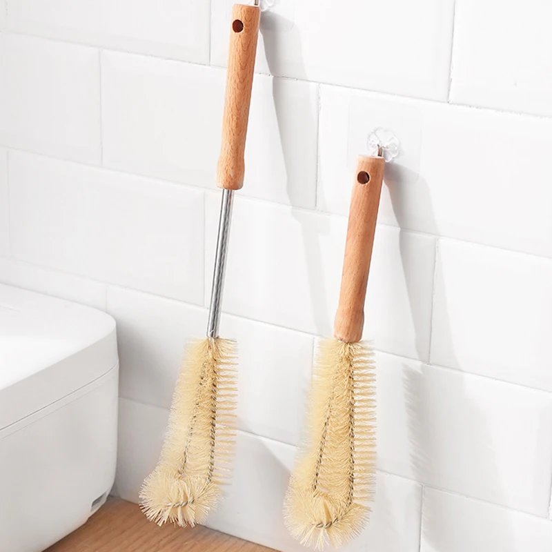 Flessenborstel met lange houte - Commercial Kitchen Cleaning recensie en prijs