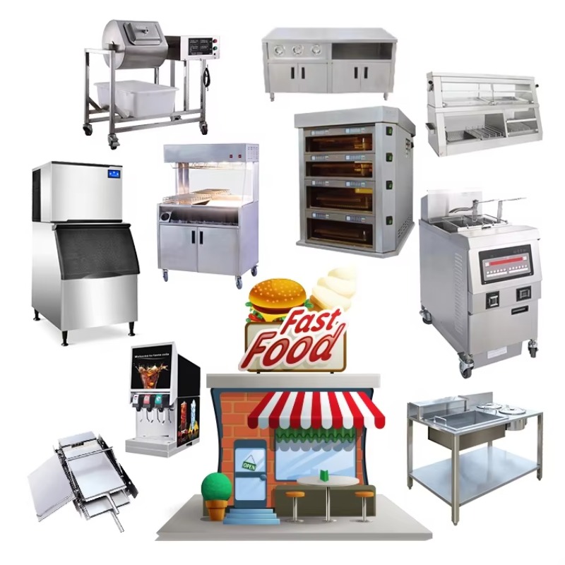 Fastfood restaurantapparatuur  - Commercial Kitchen Layout recensie en prijs