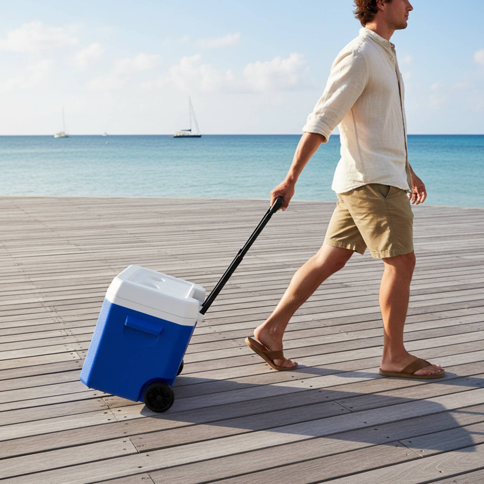 Verrijdbare koelbox met PU-sch - Commercial Chest Freezer recensie en prijs