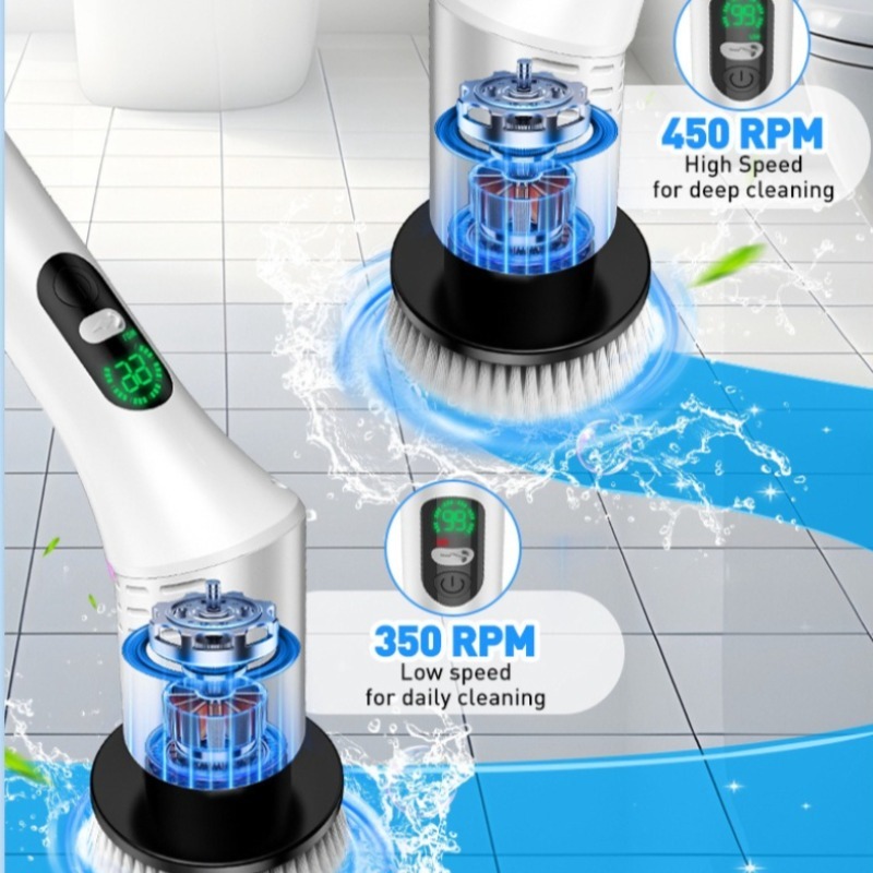 Elektrische Spin Scrubber 9 in - Commercial Kitchen Cleaning recensie en prijs