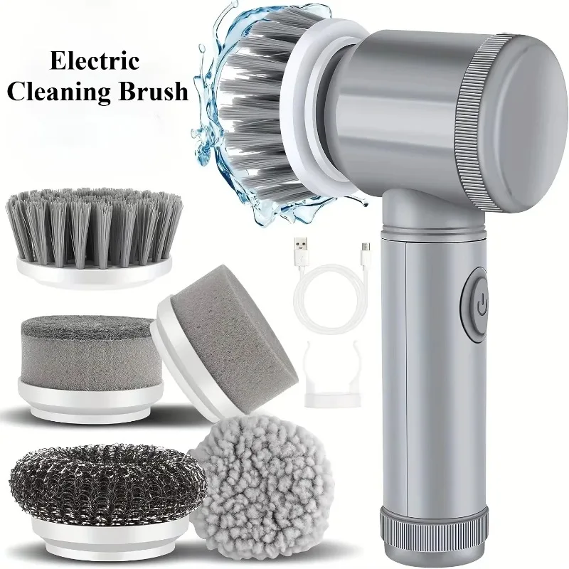 Nieuwe draadloze spin-schrobma - Commercial Kitchen Cleaning recensie en prijs