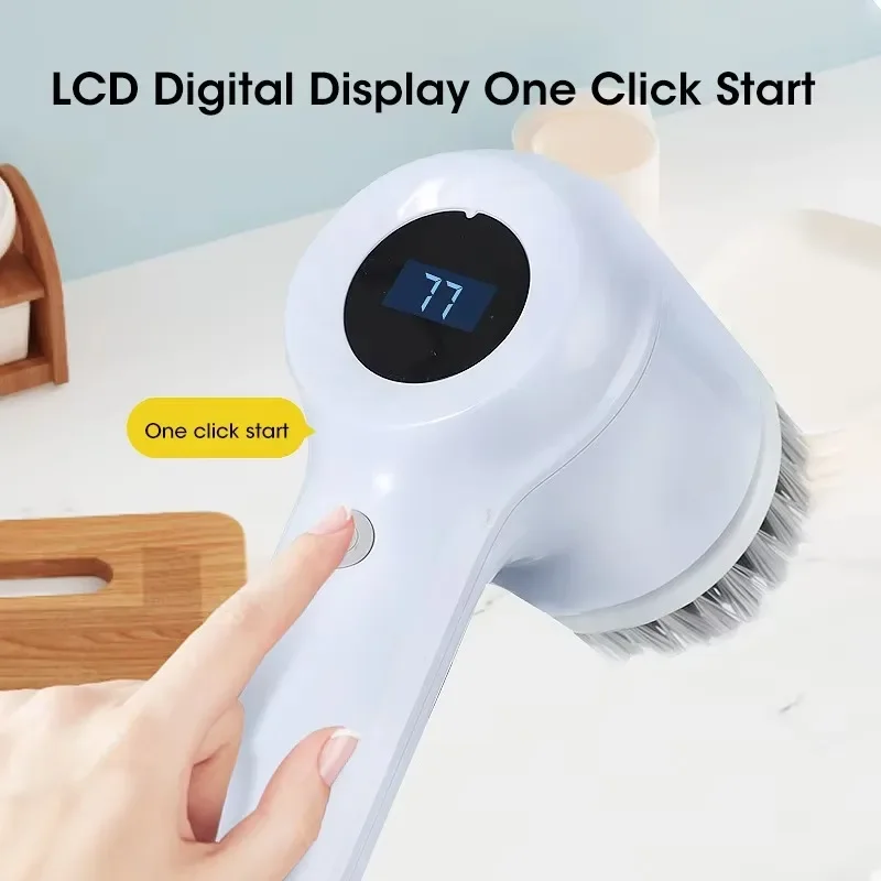 Nieuwe draadloze spin-schrobma - Commercial Kitchen Cleaning recensie en prijs